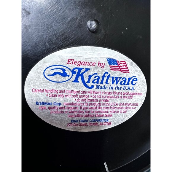 Elegance Kraftware Ice Bucket With Gold Handle & Lid - Picture 2 of 7